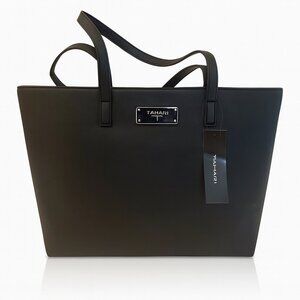Tahari Black Structured Tote Bag – NWT